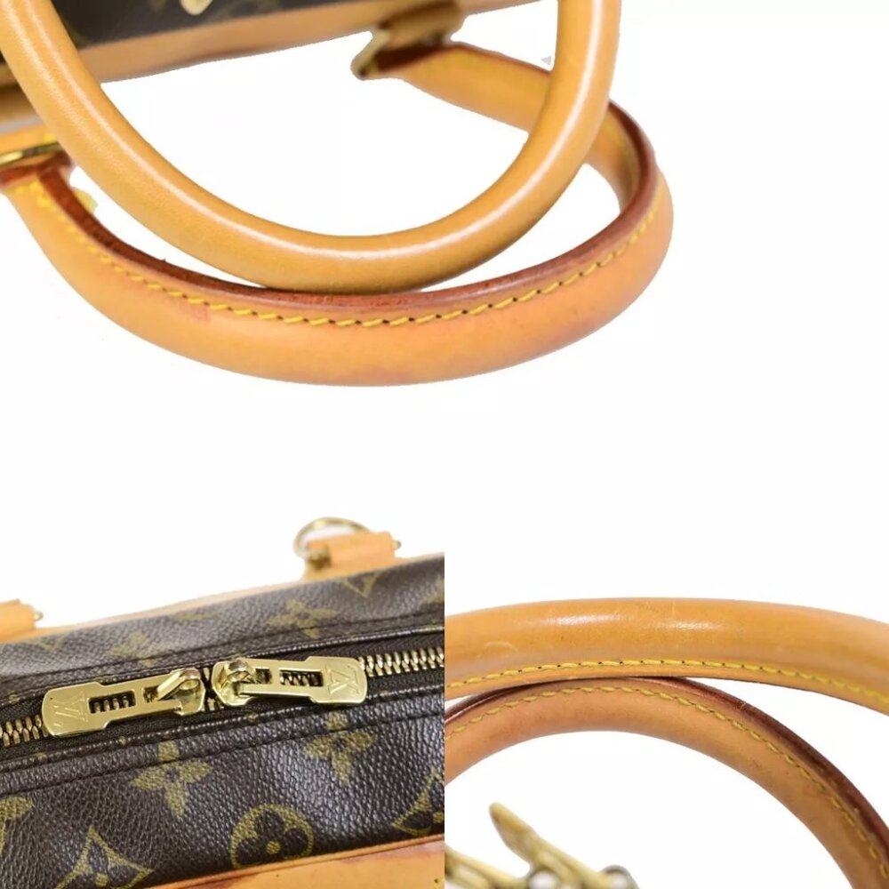 AUTHENTICITY GUARANTEED LOUIS VUITTON LV Logo Deauville Hand Bag Monogram - Picture 11 of 14